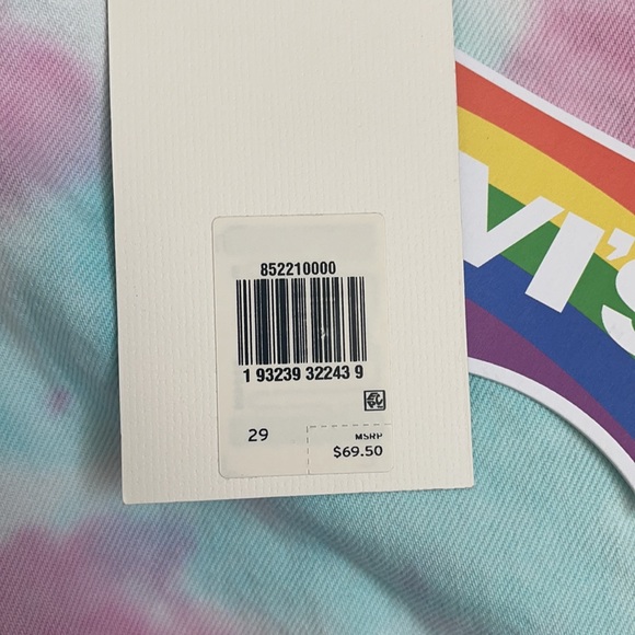 Levi's Pride 501 '93 Cut-Off 7 in. Shorts - Picture 6 of 9